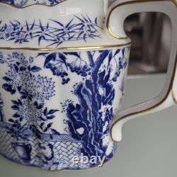 Royal Crown Derby Blue & White Oriental MIKADO Large Teapot