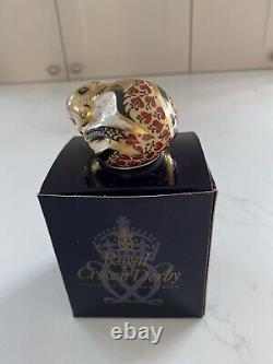 Royal Crown Derby Bone China Country Mouse New & Boxed