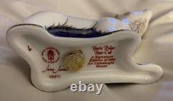 Royal Crown Derby'Boris & Alice' Pair Polar Bear Cub Paperweights Excl. Ltd. ED