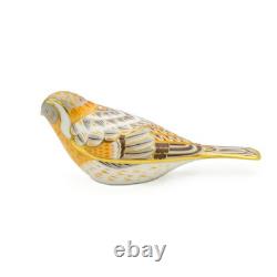 Royal Crown Derby Brambling Paperweight 1st Quality