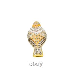 Royal Crown Derby Brambling Paperweight 1st Quality