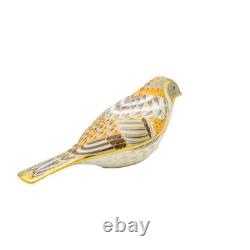 Royal Crown Derby Brambling Paperweight 1st Quality