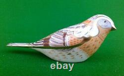 Royal Crown Derby Brambling Paperweight Boxed