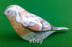 Royal Crown Derby Brambling Paperweight Boxed