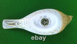 Royal Crown Derby Brambling Paperweight Boxed