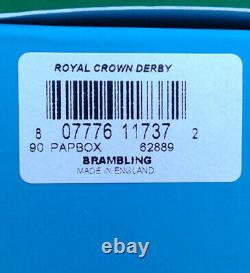 Royal Crown Derby Brambling Paperweight Boxed