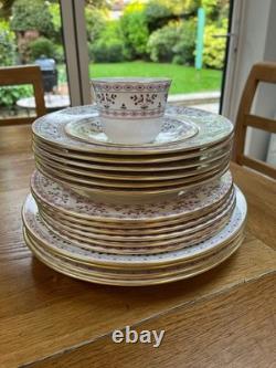 Royal Crown Derby Brittany Dinner Plates Set