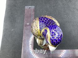 Royal Crown Derby Bronzed Wing Parrot Gold Stopper 1st Quality