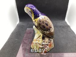 Royal Crown Derby Bronzed Wing Parrot Gold Stopper 1st Quality