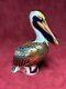 Royal Crown Derby Brown Pelican Paperweight 1st Quality With Gold Stopper Bnib