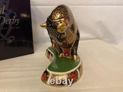 Royal Crown Derby Bull Paperweight