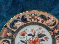 Royal Crown Derby Cabinet Plate Derby Pink Camellias 1 st Quality Boxed