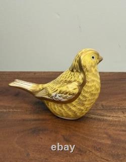 Royal Crown Derby Canary Paperweight