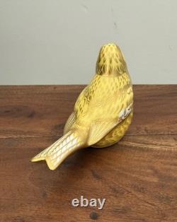 Royal Crown Derby Canary Paperweight