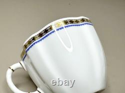 Royal Crown Derby Carlton Blue 5pc Place Setting. New Without Box