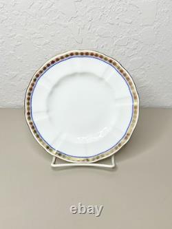 Royal Crown Derby Carlton Blue 5pc Place Setting. New Without Box