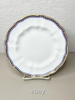 Royal Crown Derby Carlton Blue 5pc Place Setting. New Without Box