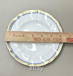 Royal Crown Derby Carlton Blue 5pc Place Setting. New Without Box