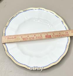 Royal Crown Derby Carlton Blue 5pc Place Setting. New Without Box