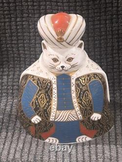 Royal Crown Derby Cats x 6 Excellent Condition Perfect Condition