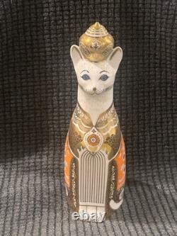 Royal Crown Derby Cats x 6 Excellent Condition Perfect Condition