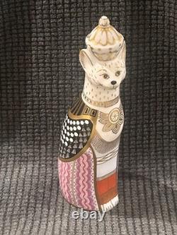 Royal Crown Derby Cats x 6 Excellent Condition Perfect Condition