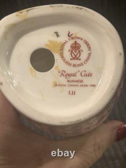 Royal Crown Derby Cats x 6 Excellent Condition Perfect Condition