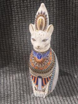 Royal Crown Derby Cats x 6 Excellent Condition Perfect Condition