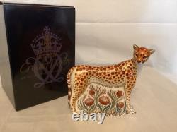 Royal Crown Derby Cheetah Paperweight