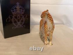 Royal Crown Derby Cheetah Paperweight