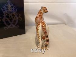 Royal Crown Derby Cheetah Paperweight