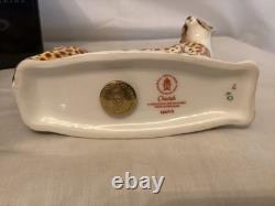 Royal Crown Derby Cheetah Paperweight