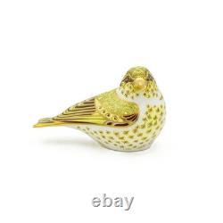 Royal Crown Derby Chiff Chaff Paperweight 1st Quality