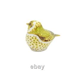 Royal Crown Derby Chiff Chaff Paperweight 1st Quality