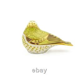 Royal Crown Derby Chiff Chaff Paperweight 1st Quality