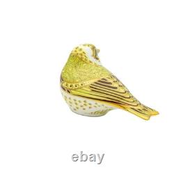 Royal Crown Derby Chiff Chaff Paperweight 1st Quality