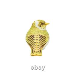 Royal Crown Derby Chiff Chaff Paperweight 1st Quality
