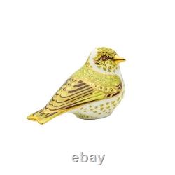 Royal Crown Derby Chiff Chaff Paperweight 1st Quality