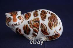 Royal Crown Derby Chinese New Year Tiger Ltd Ed 2010 Paperweight Boxed