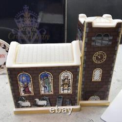 Royal Crown Derby'Christmas Church' Nativity/Midnight Mass, Ltd Ed. Paperweight