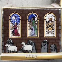 Royal Crown Derby'Christmas Church' Nativity/Midnight Mass, Ltd Ed. Paperweight