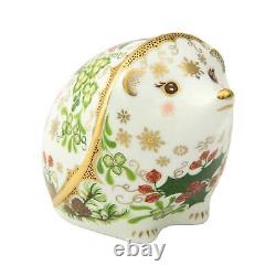 Royal Crown Derby Christmas Hedgehog Paperweight New 1st Quality Boxed