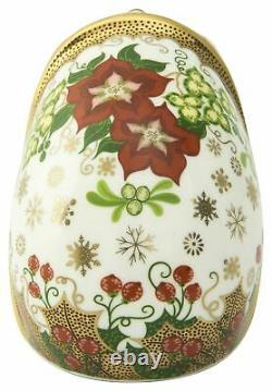 Royal Crown Derby Christmas Hedgehog Paperweight New 1st Quality Boxed