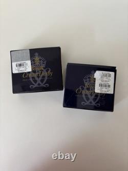 Royal Crown Derby Christmas Tree Ornaments Set Of 2