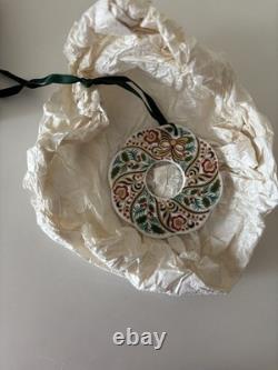 Royal Crown Derby Christmas Tree Ornaments Set Of 2