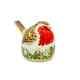 Royal Crown Derby Christmas Wreath Robin Paperweight 1st Quality