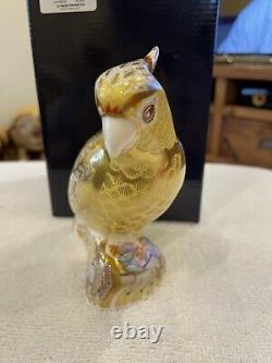 Royal Crown Derby Citron Cockatoo