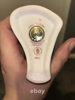 Royal Crown Derby Citron Cockatoo Paperweight B11 with Gold Stopper