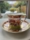 Royal Crown Derby Coffee Cup & Saucer Golden Peony Mmii 1999 Mint Condition 1st