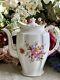 Royal Crown Derby Coffee Pot Derby Posies Large! First Quality! Perfect! Unused
